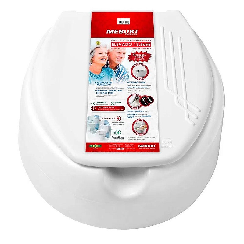 ASS ELEVADO ALMOF 13,5 CM COM TAMPA