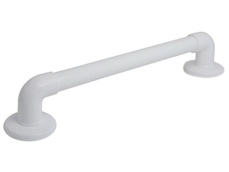 BARRA DE APOIO 40CM ALUMINIO BRANCO