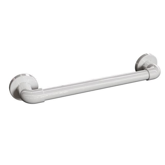 BARRA DE APOIO 50CM ALUMINIO BRANCO