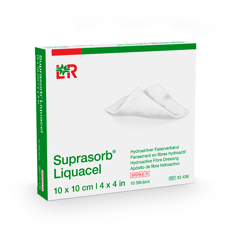 SUPRASORB LIQUACEL - CURATIVO 10 X 10 CM - Lote224513311 Ean 4021447643250