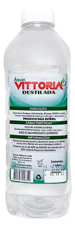 AGUA DESTILADA 1L
