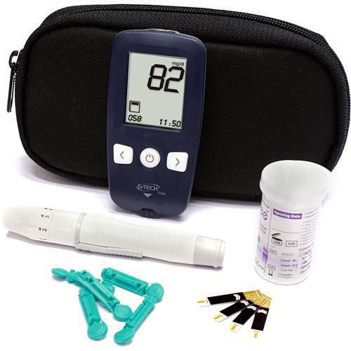 KIT MEDIDOR GLICOSE G-TECH FREE 1 COMPLETO