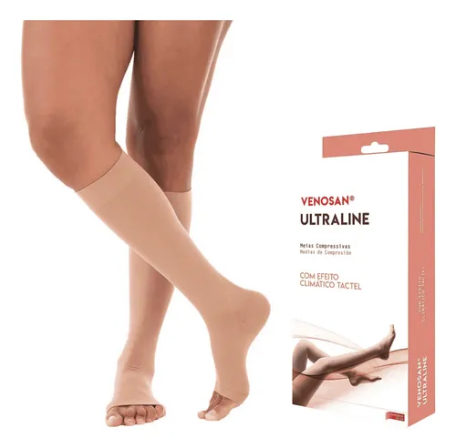 VENOSAN ULTRALINE 4000 COMP. 20-30 AD XG PE ABERTO BEGE BEGE Ean 7898360914203